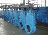 SUFA Brand Flange Electric Motor Operated Valve Resilient Seated Gate Valve