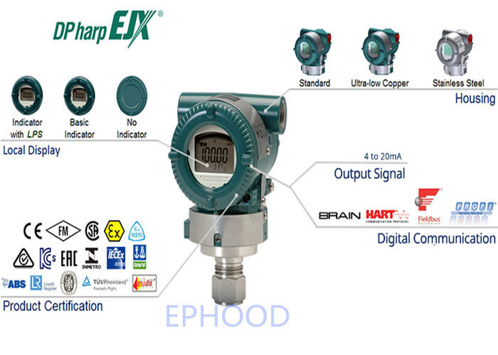 EJX530A Industrial Differential Pressure Flow Transmitter With Accurate Measurement