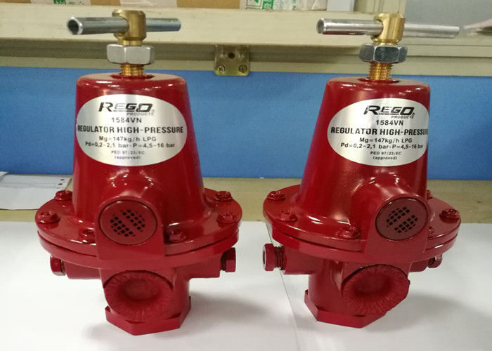 Rego 1584 Model 1st Stage Propane Pressure Regulator Optional Spring Range For Lpg Gas Fired Burner
