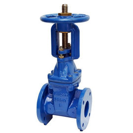 Signal Light Water Gate Valve Rising Stem Resilient Seat Easy Operation