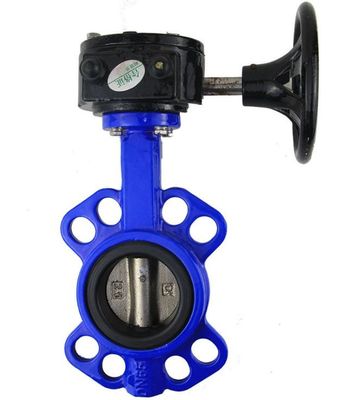 D371X Worm Gear Clamp Check Valve Butterfly Type Simple Compact Structure