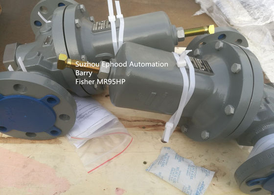 Fisher Gas Valve 95 Model MR95HP Model Gas Regulator Flange End Regulator For Fired Heaters And Boilers