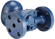 F2F Series Model DSC Steam Trap Ductile Iron Float Ball Type Flange End Operated