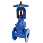 Signal Light Water Gate Valve Rising Stem Resilient Seat Easy Operation