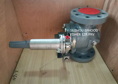 FIsher EZR High Flow Rate Fisher Gas Regulator / Pressure Reducing Regulator With 161EB Pilot