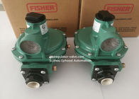 Low Pressure Fisher Gas Regulator Industrial Emerson Fisher Control Valve