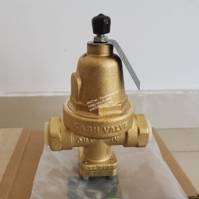 A401 Model Cash Valve High Capacity Pressure Regulating Valve Bronze Body Material