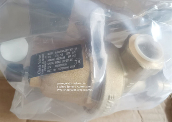 A401 Model Cash Valve High Capacity Pressure Regulating Valve Bronze Body Material
