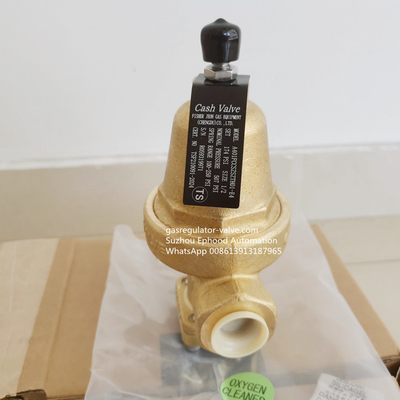 A401 Model Cash Valve High Capacity Pressure Regulating Valve Bronze Body Material