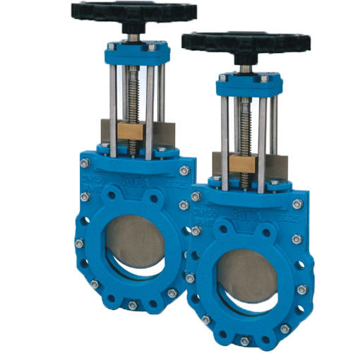 SUFA Brand Knife Water Gate Valve Corrosion Protection For Water Supply Industry