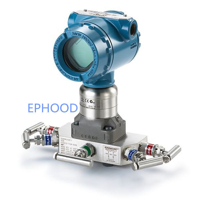 3051S Model Simple Level Differential Pressure Transmitter 2 Integral Relays Integral Manifold