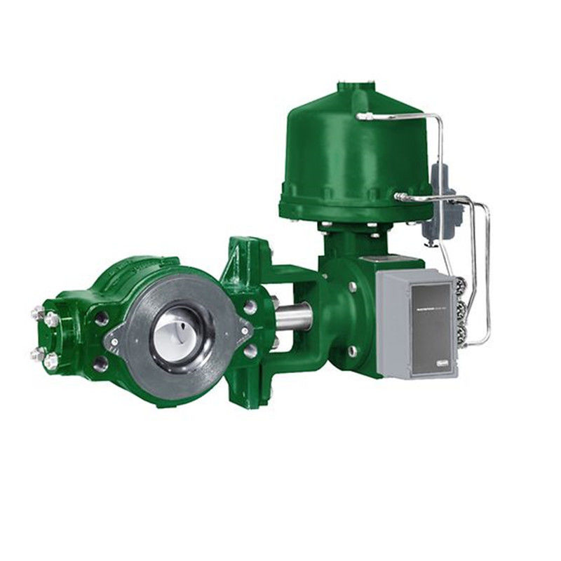Green Fisher Diaphragm Actuator , Fisher Gas Regulator V250 Control Valve