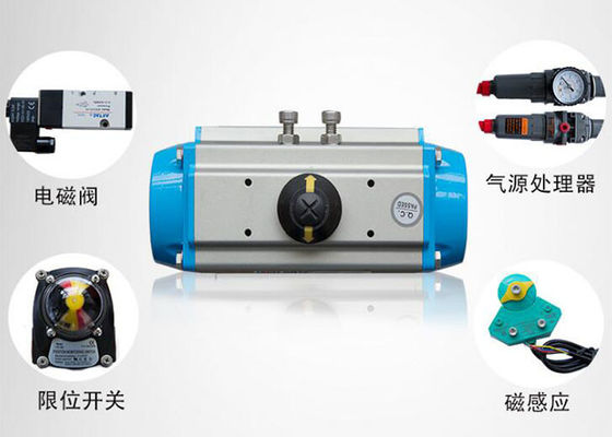 Wafer Type Pneumatic Operated Valve Lightweight Energy Saving Compact Design