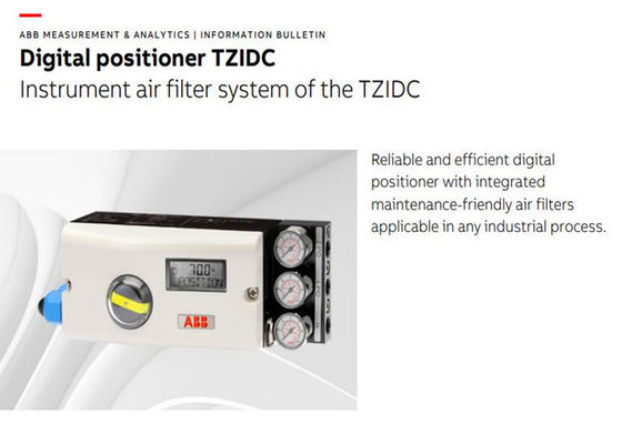 Thread Connection Digital Valve Positioner Electronic Pneumatic Control Valve Positioner