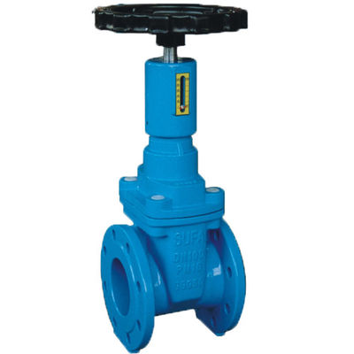 Non Rising Stem Water Gate Valve Flange Resilient Seated With Signal Display