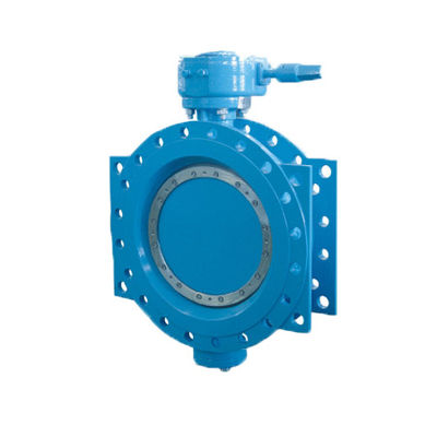 Resilient Seated Electric Motor Operated Valve Double Eccentric Flanged End