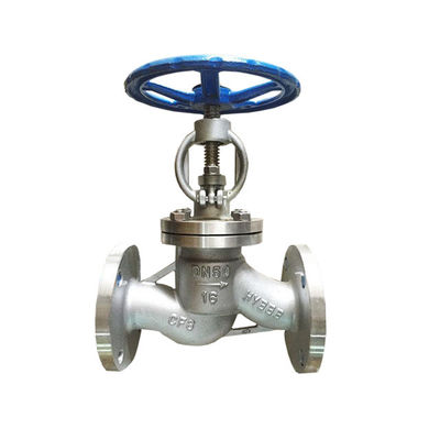 Ansi Class 300 Control Bellow Seal Globe Valve SS 304 Cryogenic Globe Valve