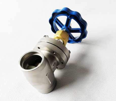 DN40 CryogenicStainless Steel Globe Valve Short Stem Cryogenic System