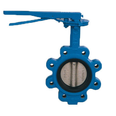DN65 Industrial Water Butterfly Valve Sewage Wafer Style Butterfly Valve