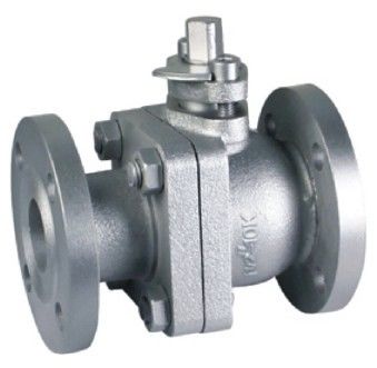 Adjustable Cast Iron Flanged Ball Valve 2pc Ball Valve Optional Lockable Handle