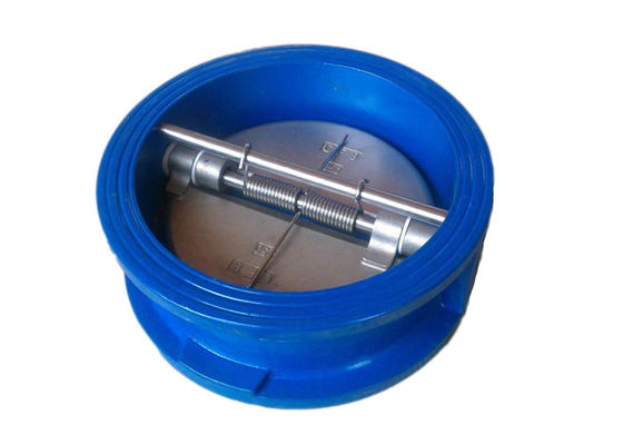 Cast Iron Stainless Steel Check Valve Rubber Seat Butterfly Swing Check Valve