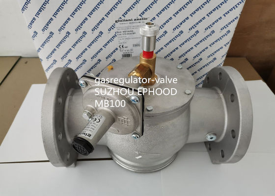 Italy Giuliani Anello Made MB100-6B Model Aluminium LPG Pressure Regulator With Shut Off Valve