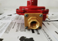 Fisher LPG High Pressure Gas Regulator R622H-JGK Use For Cooking Brass POL Inlet Fitting